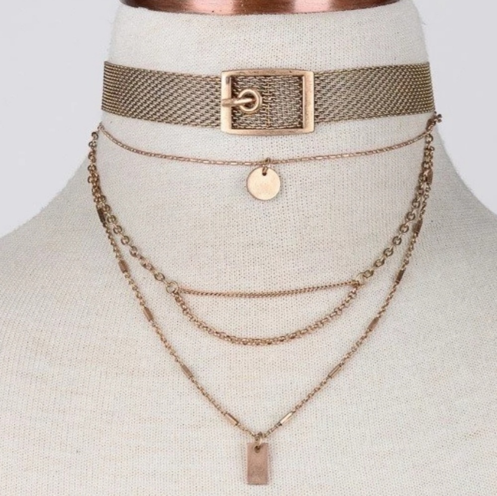 Vintage Gold Choker